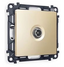 ТВ-розетка проходная без рамки Ambrella Volt MA613030 Quant
