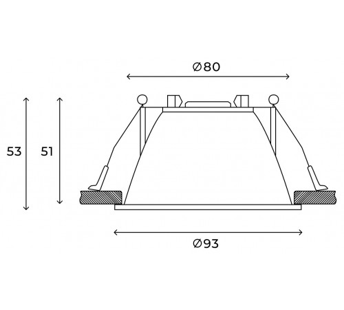 Встраиваемый светильник Hesby Lighting HSBL_0114 Odda Встраиваемый светильник Hesby Lighting HSBL_0114 Odda