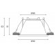 Встраиваемый светильник Hesby Lighting HSBL_0114 Odda