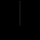Встраиваемый светильник на штанге Loft it 10359/800 Black Cane