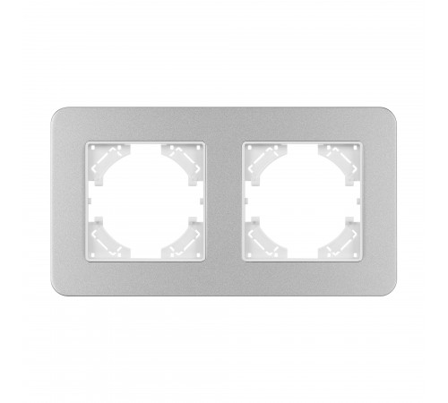 Рамка на 2 поста Arlight 49737 AKIRY Рамка на 2 поста Arlight 49737 AKIRY