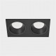 Встраиваемый светильник Italline IT08-8013 black 3000K IT08-8013