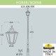 Фонарный столб Fumagalli E35.208.000.AXH27 Noemi