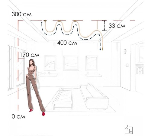 Подвесной светильник Loft it 10388B Brass Thread Подвесной светильник Loft it 10388B Brass Thread