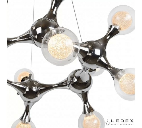 Подвесная люстра iLedex C4465-12R CR Blossom Подвесная люстра iLedex C4465-12R CR Blossom