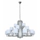Подвесная люстра Newport 35412+6+3/C chrome без абажуров 35400