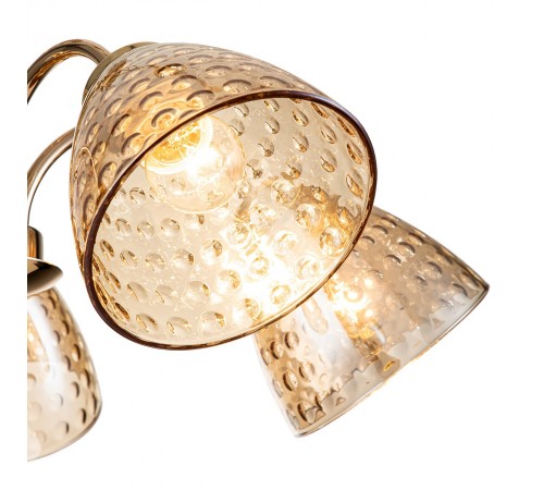 Подвесная люстра Escada 658/5PL Gold Freesia Подвесная люстра Escada 658/5PL Gold Freesia