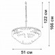 Подвесная люстра Vitaluce V5352-1/5 V5352