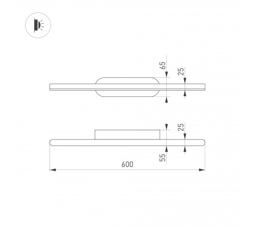 Подсветка для зеркала Arlight 035718 TENERO Подсветка для зеркала Arlight 035718 TENERO