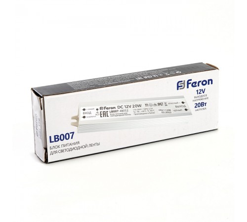 Блок питания Feron 48052 lb007 Блок питания Feron 48052 lb007