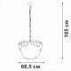 Подвесная люстра Vitaluce V53440-8/11 V53440