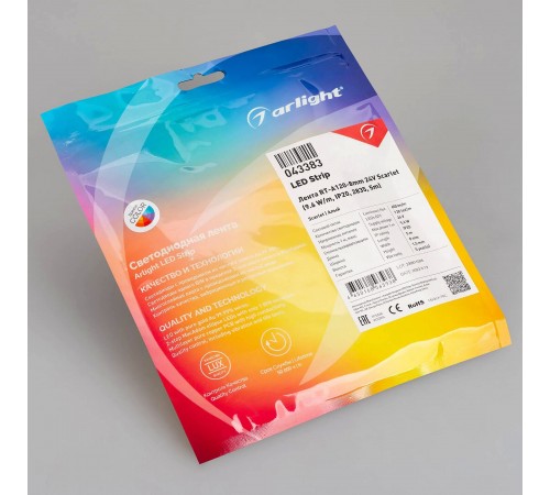 Лента светодиодная Arlight 043383 A120 24V 8mm 9.6 W/m