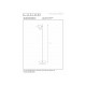 Торшер Lucide 03749/03/96 Skanska Rech