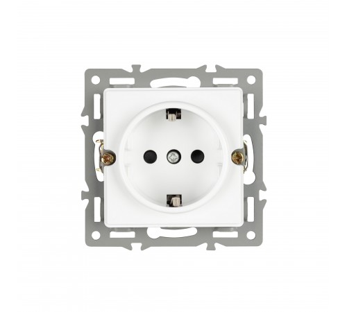 Розетка с заземлением, без рамки Arlight 43739 SCT
