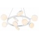 Подвесная люстра iLedex FS-016-D9 63W WH Totes
