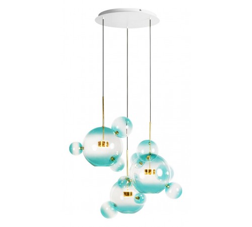 Подвесной светильник Loft it 2027-D3 Blue Bolle Подвесной светильник Loft it 2027-D3 Blue Bolle