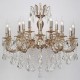 Подвесная люстра Lucia Tucci BARLETTA 122.10.5 coffe gold Barletta