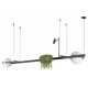 Подвесной светильник Loft it 10121/C Dark grey Jardin