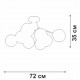 Люстра на штанге Vitaluce V3772-8/8PL V3772