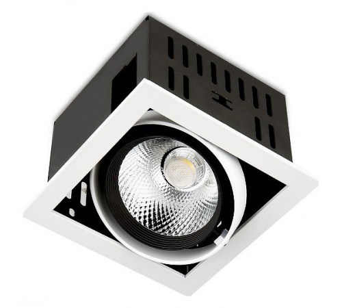 Встраиваемый светильник Ambrella Light T811 BK/CH 12W 4200K Cardano Встраиваемый светильник Ambrella Light T811 BK/CH 12W 4200K Cardano