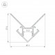 Профиль Arlight 023889 ARH-DECORE-S12-EXT-2000 ANOD внешний