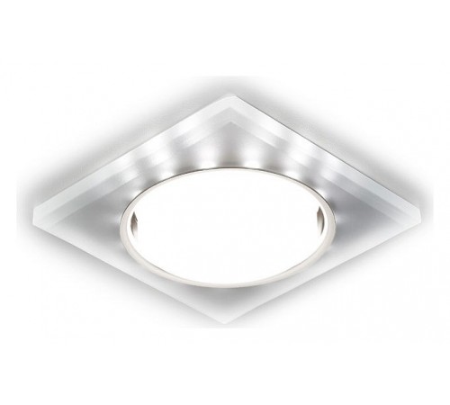 Встраиваемый светильник Ambrella Light G215 CH/WH GX53 G215 Встраиваемый светильник Ambrella Light G215 CH/WH GX53 G215