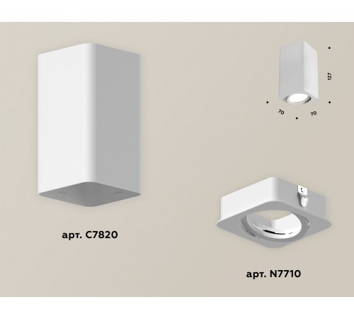 Накладной светильник Ambrella Light XS7820010 XS Накладной светильник Ambrella Light XS7820010 XS