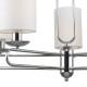 Люстра на штанге Escada 10166/5PL Chrome Eclipse