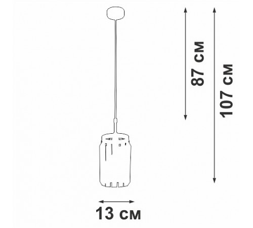 Подвесной светильник Vitaluce V5151-9/1S V5151 Подвесной светильник Vitaluce V5151-9/1S V5151