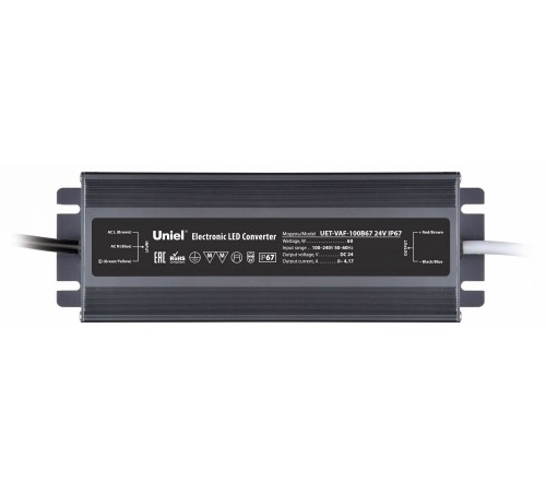 Блок питания с проводом Uniel UL-00009367 UET-VAF Блок питания с проводом Uniel UL-00009367 UET-VAF