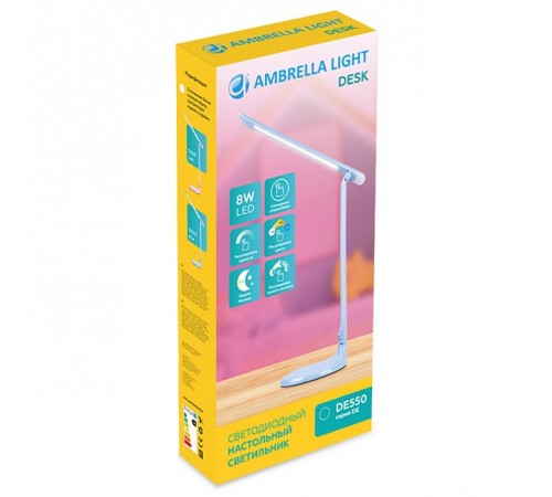 Настольная лампа офисная Ambrella Light DE550 DE Настольная лампа офисная Ambrella Light DE550 DE
