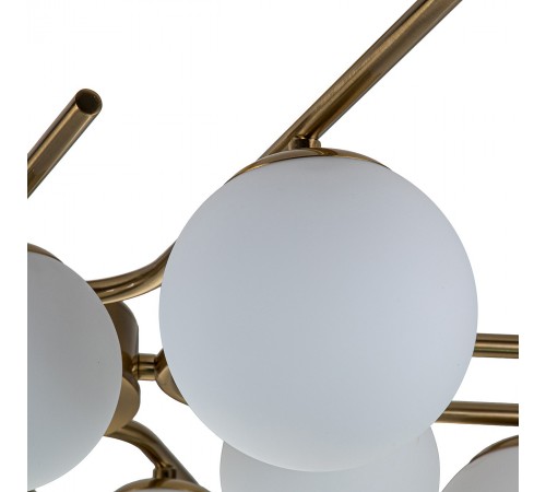 Люстра на штанге Escada 642/10P Brass Sphere Люстра на штанге Escada 642/10P Brass Sphere