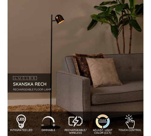 Торшер Lucide 03749/03/96 Skanska Rech Торшер Lucide 03749/03/96 Skanska Rech