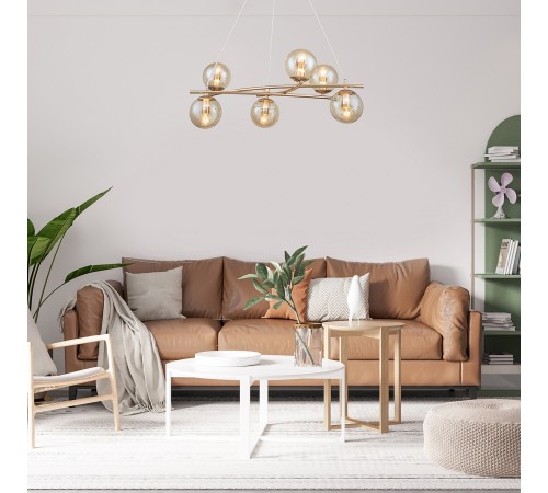 Подвесная люстра Escada 1119/6S Gold Balance Подвесная люстра Escada 1119/6S Gold Balance