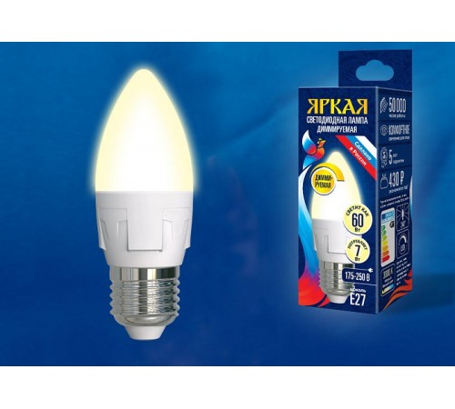 Лампа светодиодная Uniel UL-00004241 Яркая Dim