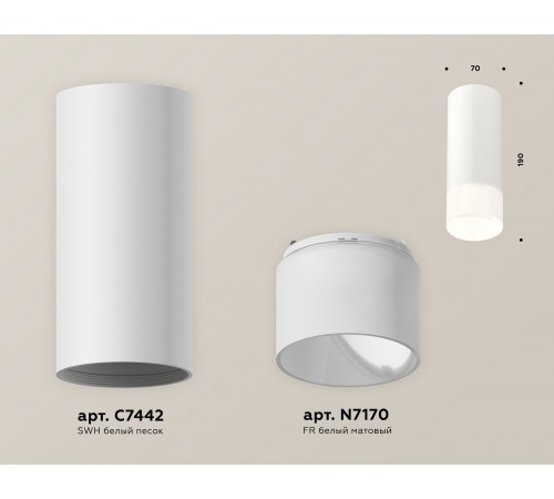 Накладной светильник Ambrella Light XS7442016 XS Накладной светильник Ambrella Light XS7442016 XS