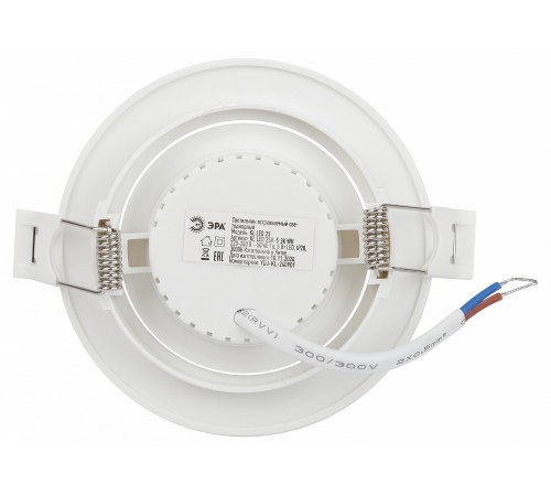 Встраиваемый светильник Эра KL LED 25A-5 3K WH Встраиваемый светильник Эра KL LED 25A-5 3K WH