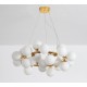 Подвесная люстра LUMINA DECO LDP 6033-25 GD Marsiada