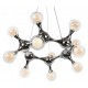 Подвесная люстра iLedex C4465-12R CR Blossom