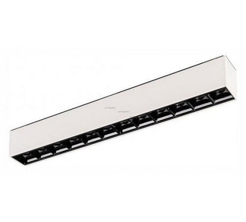 Встраиваемый светильник Arlight 026938 MAG-LASER-45-L320-12W Day4000 (WH, 15 deg, 24V) Встраиваемый светильник Arlight 026938 MAG-LASER-45-L320-12W Day4000 (WH, 15 deg, 24V)