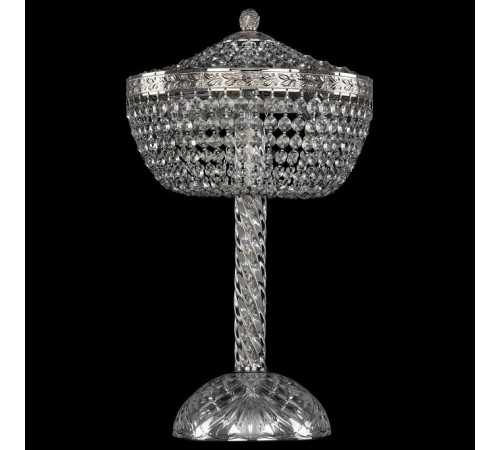 Настольная лампа декоративная Bohemia Ivele Crystal 19051L4/25IV Ni 1905 Настольная лампа декоративная Bohemia Ivele Crystal 19051L4/25IV Ni 1905