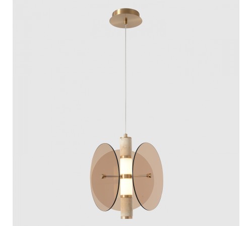 Светильник подвесной Crystal Lux AMARILLO SP12W LED BRASS Светильник подвесной Crystal Lux AMARILLO SP12W LED BRASS