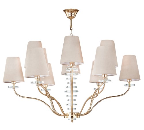 Люстра Crystal Lux ARMANDO SP6+6 GOLD Люстра Crystal Lux ARMANDO SP6+6 GOLD