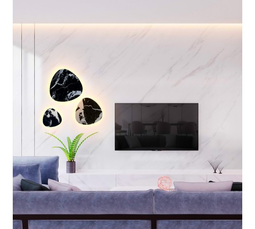Бра Crystal Lux BILBAO AP10W LED D300 BLACK Бра Crystal Lux BILBAO AP10W LED D300 BLACK
