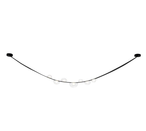 Светильник подвесной Crystal Lux BOSQUE SP7 L3000 BLACK/TRANSPARENT Светильник подвесной Crystal Lux BOSQUE SP7 L3000 BLACK/TRANSPARENT