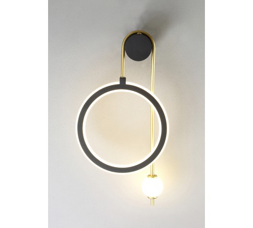Бра Crystal Lux CORIDA AP25W LED BLACK/GOLD Бра Crystal Lux CORIDA AP25W LED BLACK/GOLD