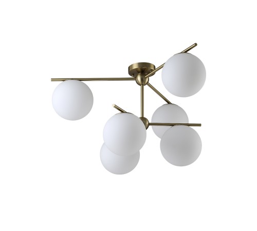 Люстра Crystal Lux FELIZ SP-PL6 BRONZE/WHITE Люстра Crystal Lux FELIZ SP-PL6 BRONZE/WHITE