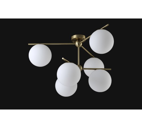 Люстра Crystal Lux FELIZ SP-PL6 BRONZE/WHITE Люстра Crystal Lux FELIZ SP-PL6 BRONZE/WHITE