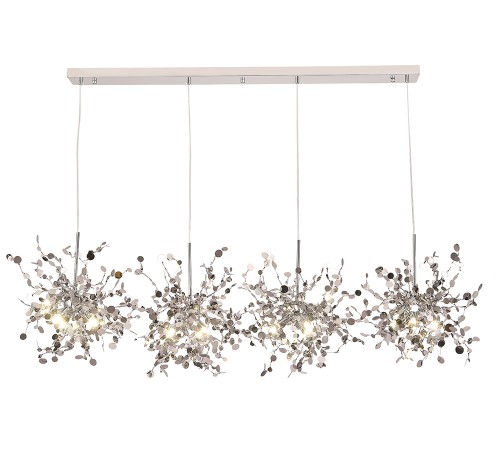 Люстра Crystal Lux GARDEN SP3х4 L1600 CHROME Люстра Crystal Lux GARDEN SP3х4 L1600 CHROME