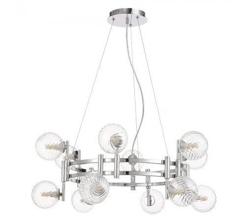 Люстра Crystal Lux LUXURY SP12 CHROME Люстра Crystal Lux LUXURY SP12 CHROME